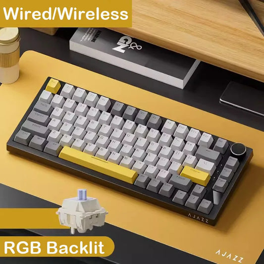 Wired&Wireless Mechanical Gaming Keyboard