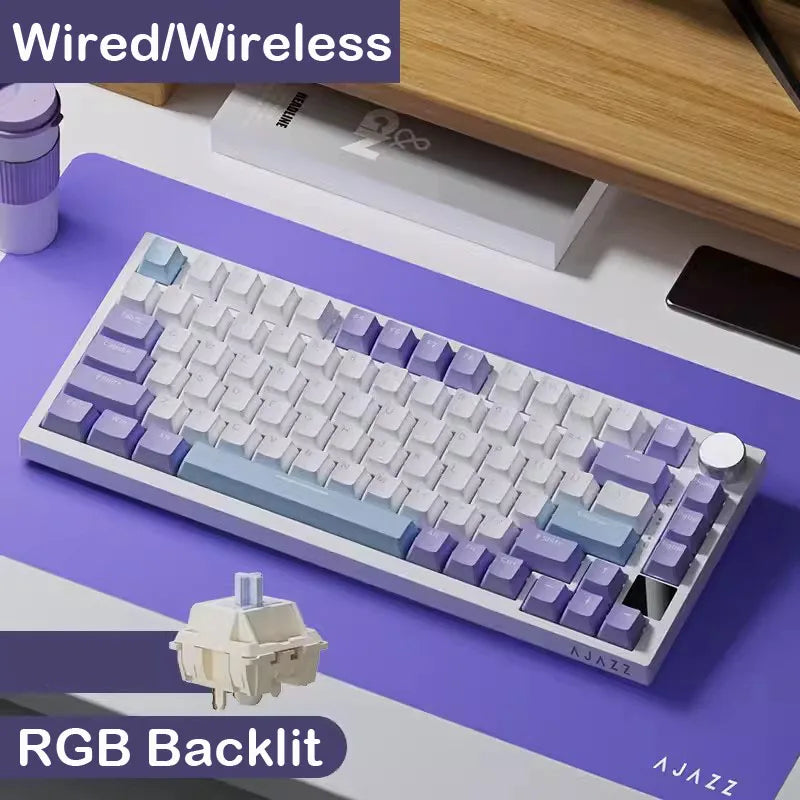 Wired&Wireless Mechanical Gaming Keyboard