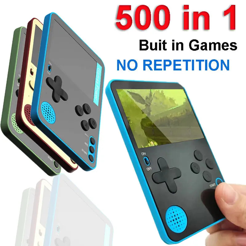 Handheld Retro Game Console 500 Classic Games